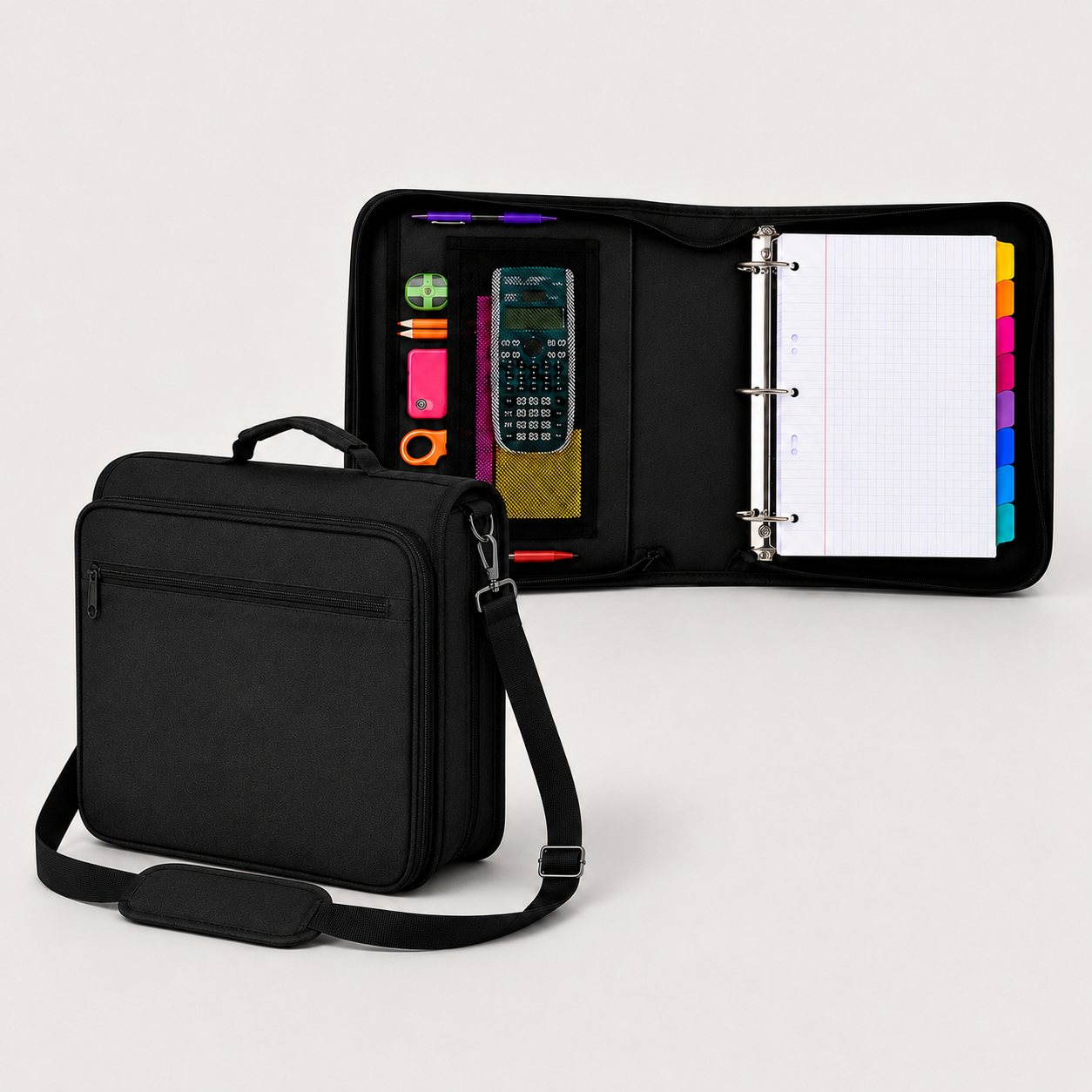 Organizer zippé ZAC – Le classeur anti-chaos scolaire tout-en-un