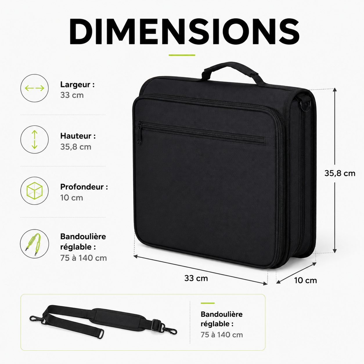 Organizer zippé ZAC – Le classeur anti-chaos scolaire tout-en-un