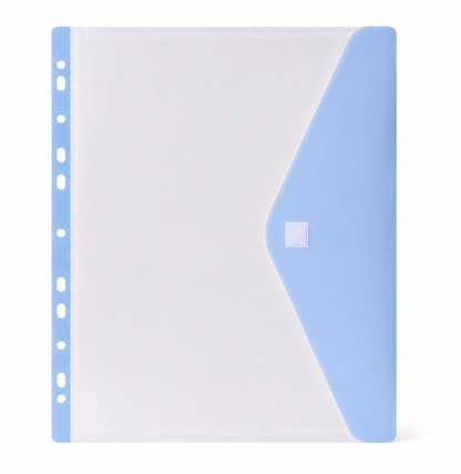 Pochette de classement A4 ZAC – Fermeture pression ou velcro