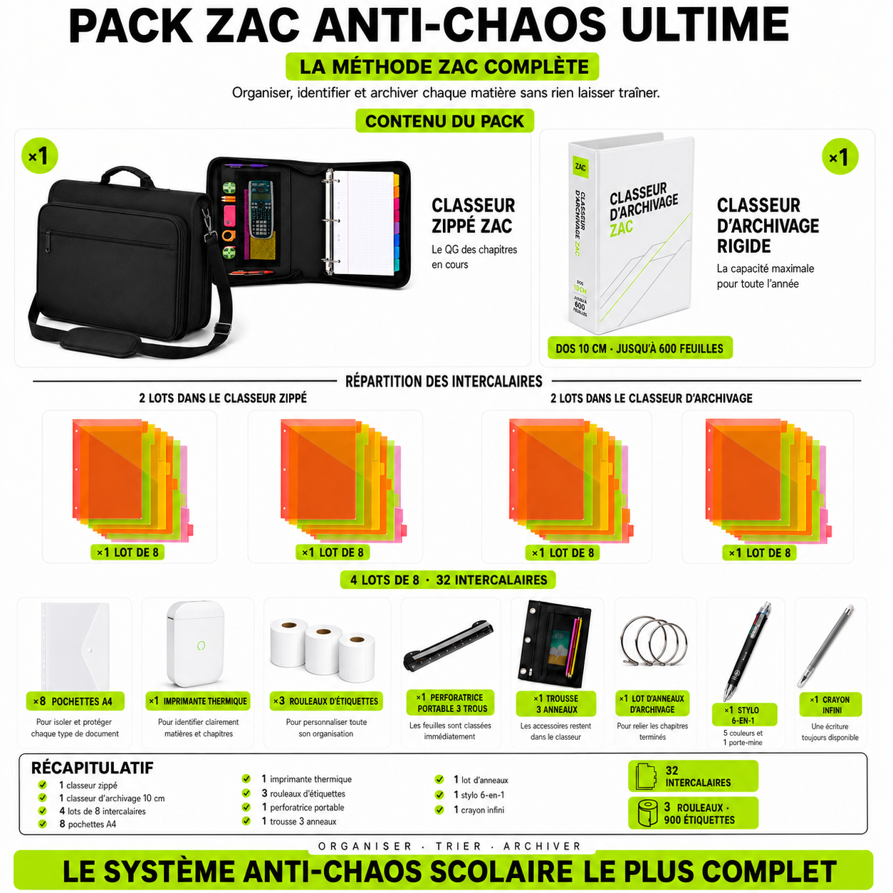 PACK ANTI CHAOS ULTIME