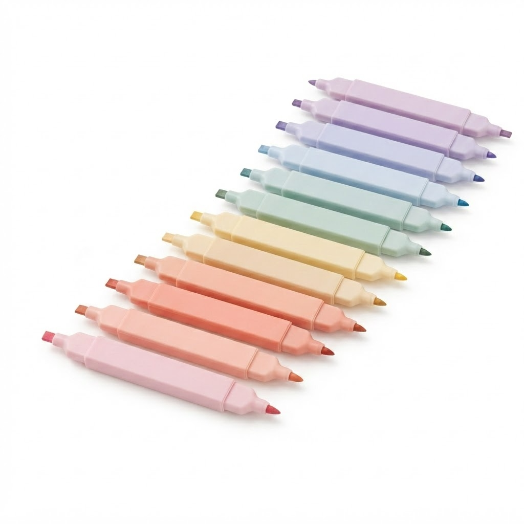 Surligneurs pastels
