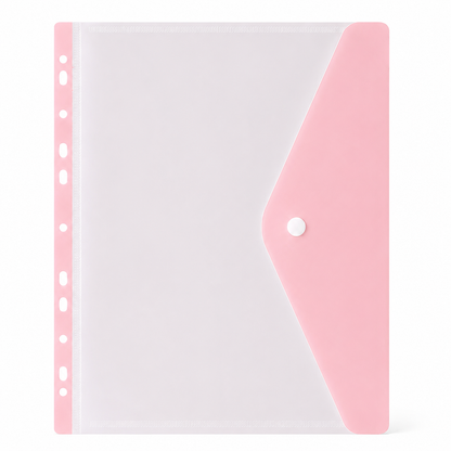 Pochette de classement A4 ZAC – Fermeture pression ou velcro