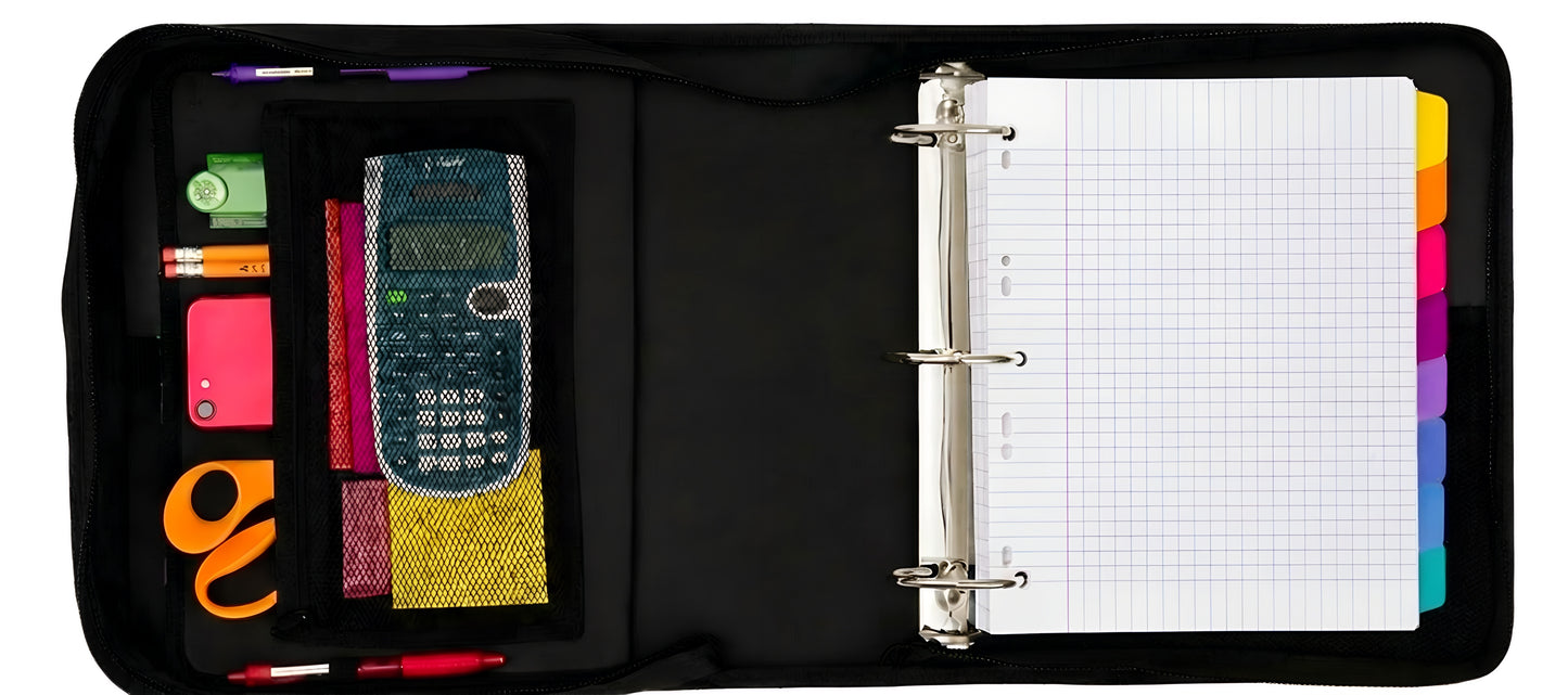Organizer zippé ZAC – Le classeur anti-chaos scolaire tout-en-un